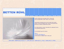 Tablet Screenshot of betten-ruehl-oberursel.de